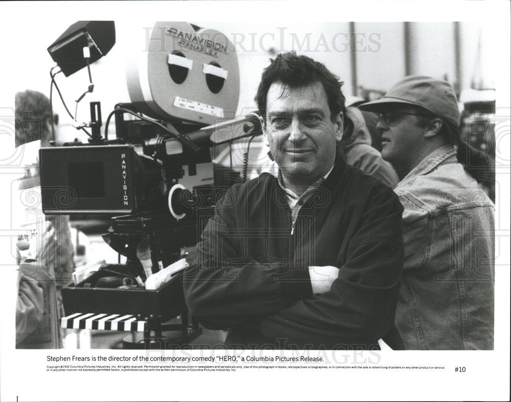 1992 Press Photo &quot;Hero&quot; Director Stephen Frears - Historic Images