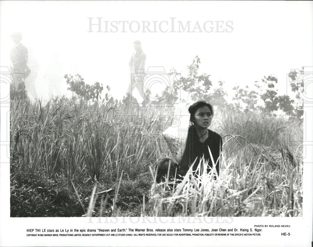 1993 Press Photo Hiep Thi Le stars in &quot;Heaven And Earth&quot; - Historic Images