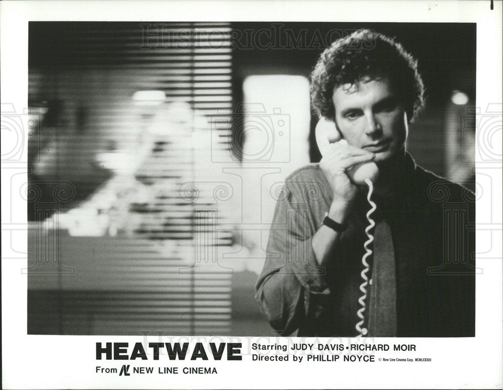 1983 Press Photo Richard Moir in &quot;Heatwave&quot; - Historic Images