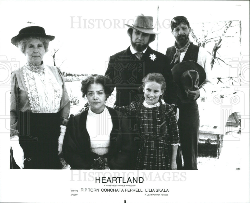 1979 Press Photo Heartland Rip Torn Conchata Ferrell Lilia Skala Barry Primus - Historic Images