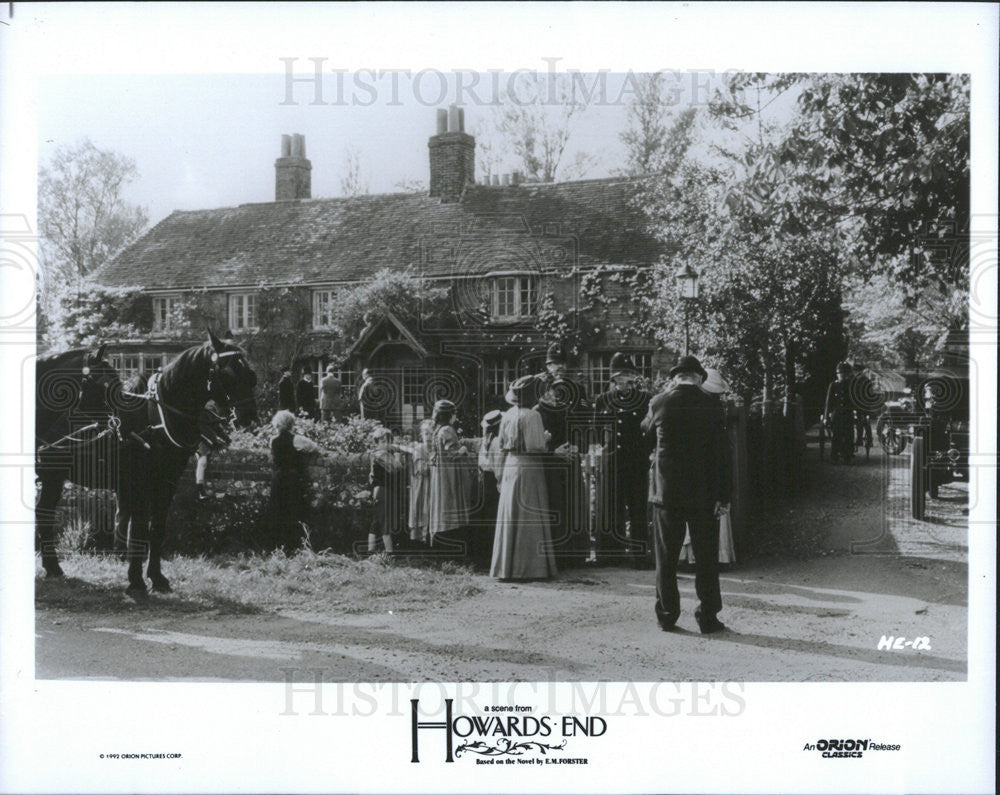 1992 Press Photo Film Howard&#39;s End Anthony Hopkins Emma Thompson - Historic Images