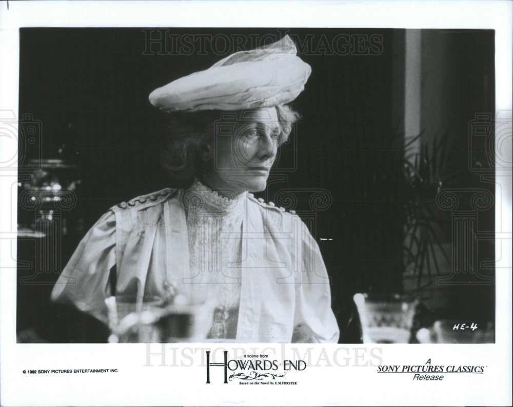 1992 Press Photo Film Howard&#39;s End Vanessa Redgrave - Historic Images