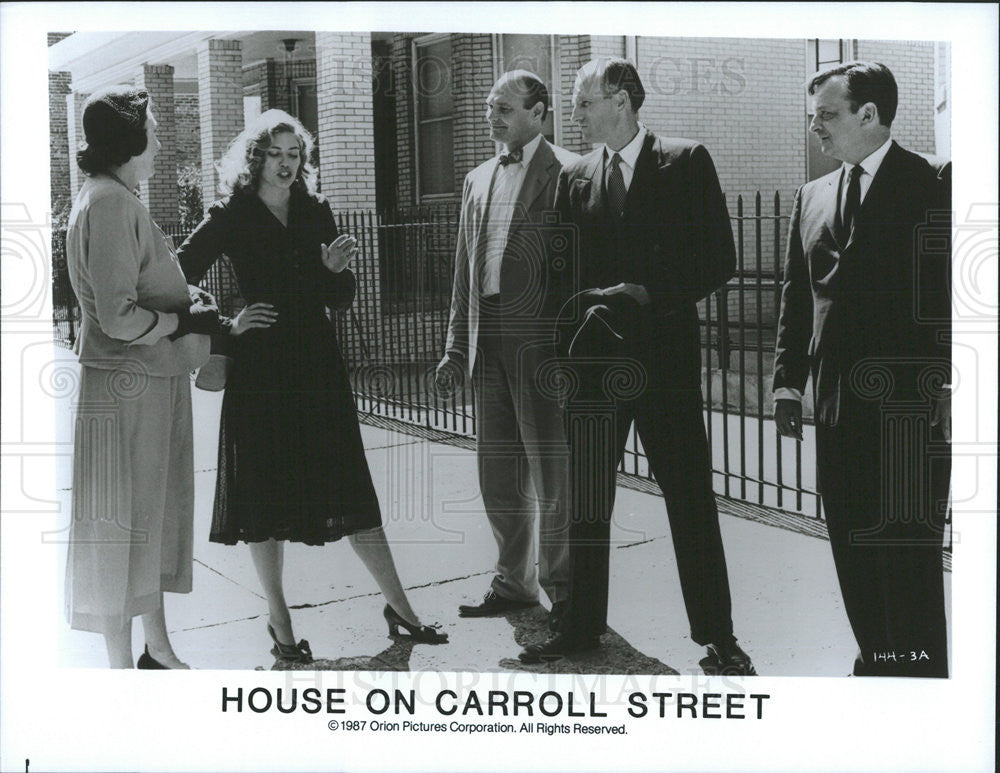 1987 Press Photo Kelly McGillis In A Scene From &quot;House On Carroll Street&quot; - Historic Images