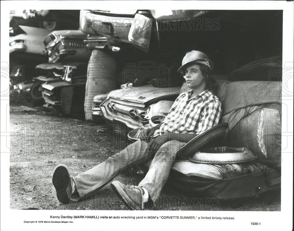 1978 Press Photo Mark Hamill in &quot;Corvette Summer&quot; - Historic Images