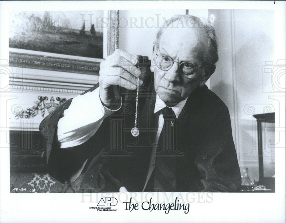 1980 Press Photo Eric Christmas Stars In "The Changeling" - Historic Images