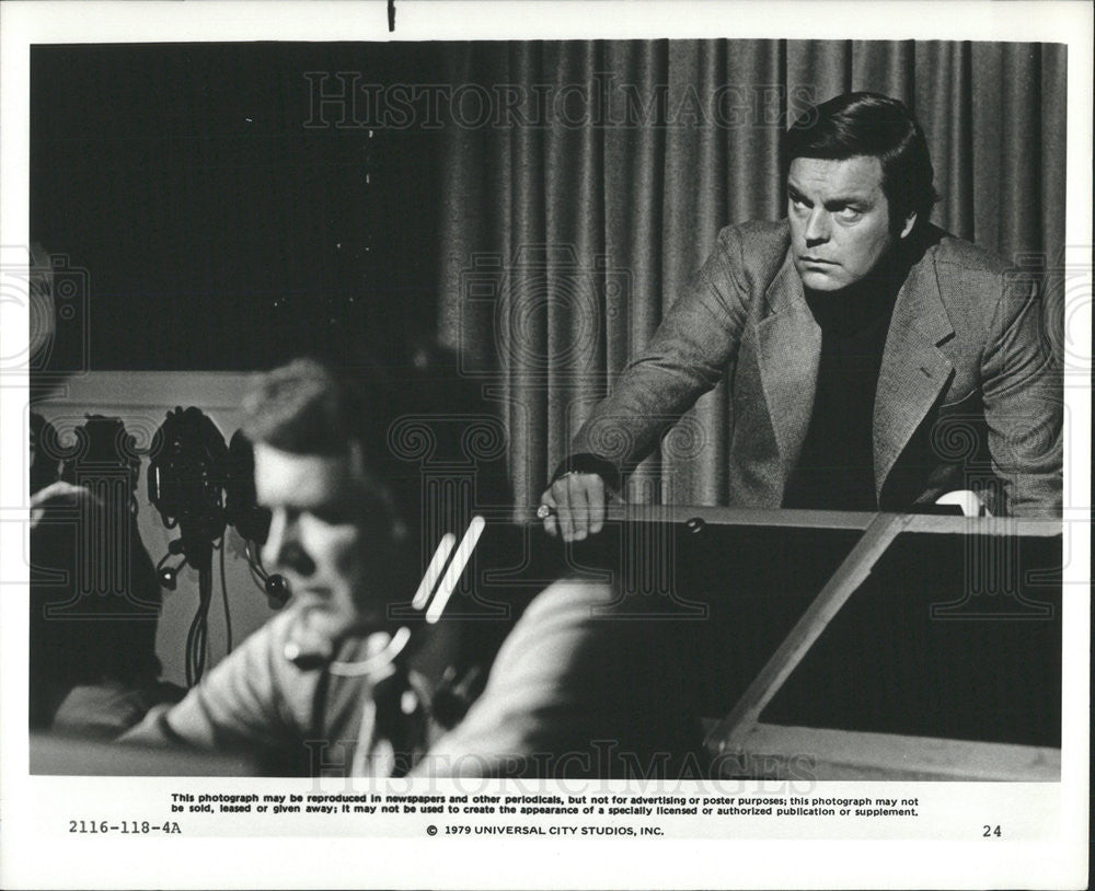 1979 Press Photo Film The Concorde-Airport 79 Robert Wagner Alain Delon - Historic Images