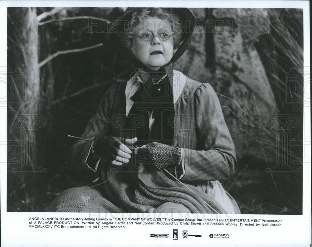 1984 Press Photo Angela Lansbury Actress Company Wolves Gothic Fantasy Movie - Historic Images