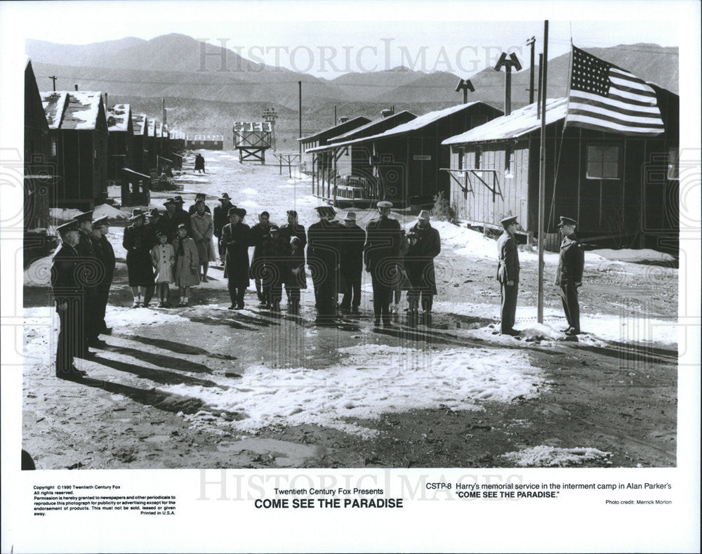 1990 Press Photo Movie &quot;Come See The Paradise&quot; - Historic Images