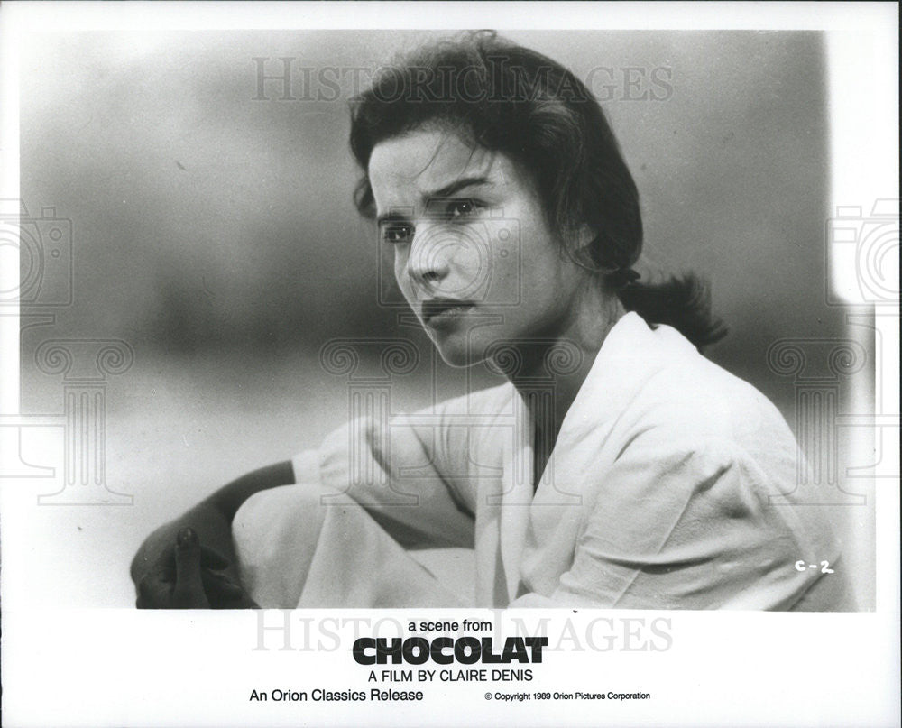 1989 Press Photo Giulia Boschi as Aimee in &quot;Chocolat&quot; - Historic Images