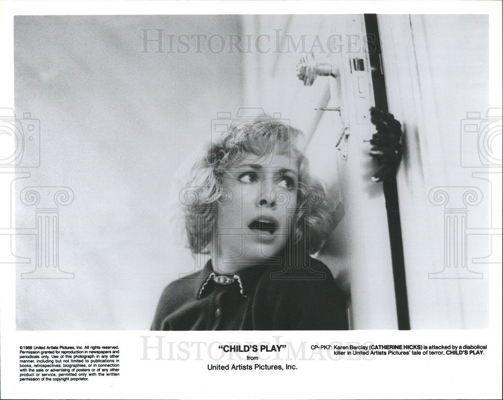 1988 Press Photo Catherine Hicks Child&#39;s Play - Historic Images