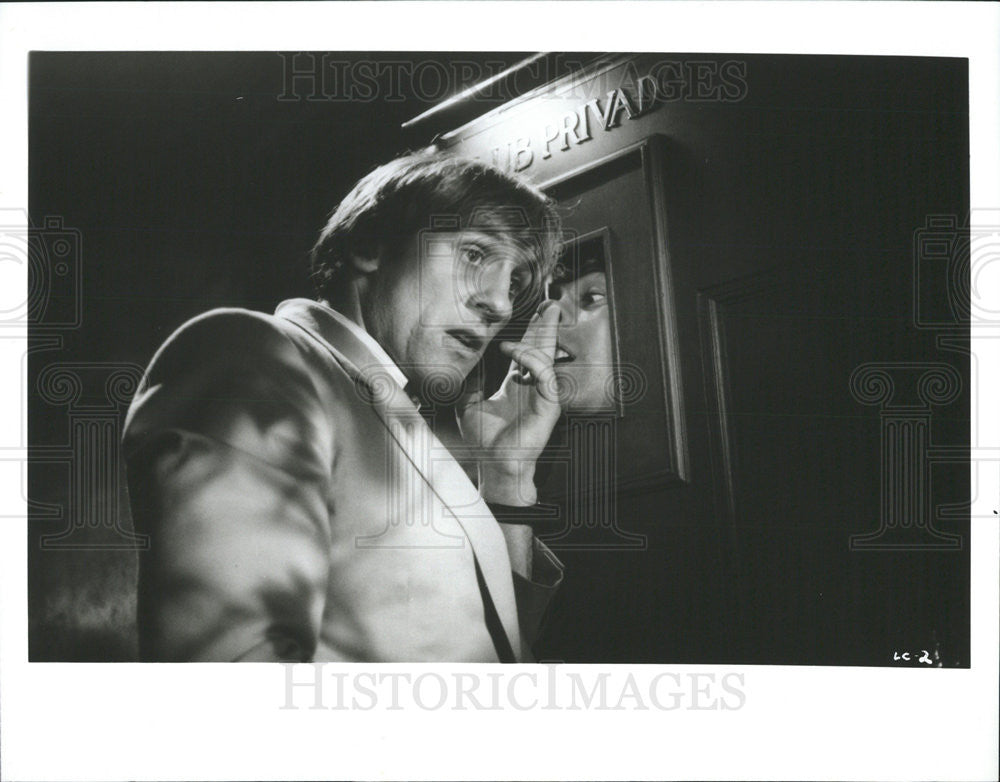 1985 Press Photo Gerard Depardieu La Chevre - Historic Images