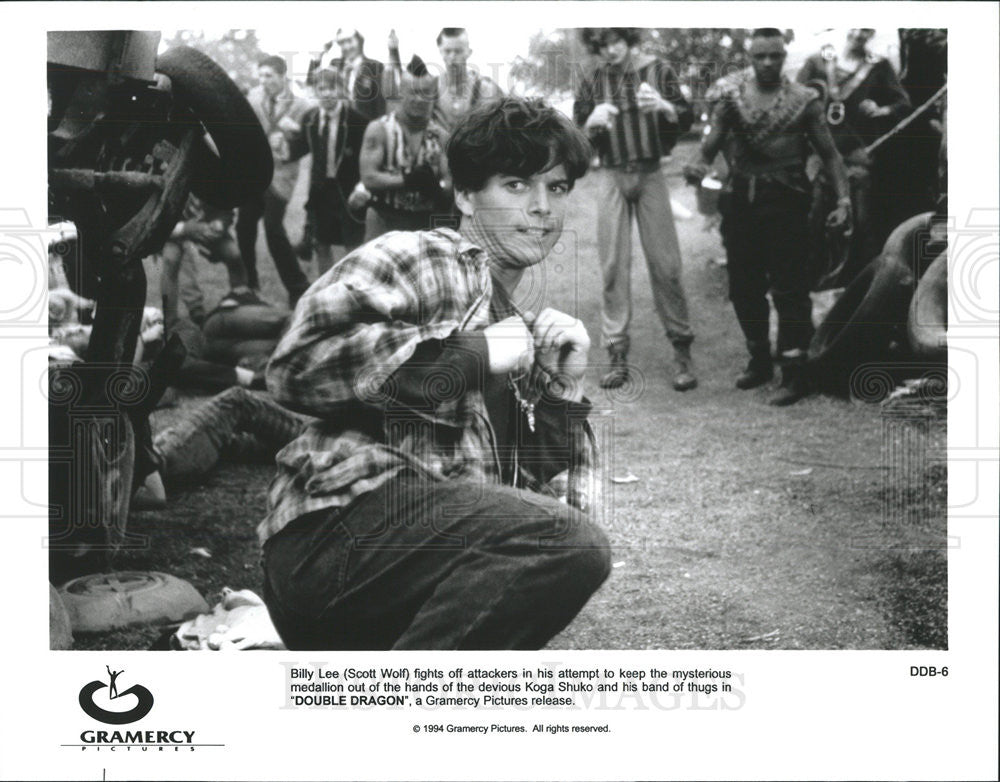 1994 Press Photo Scott Wolf As Billy Lee In &quot;Double Dragon&quot; - Historic Images