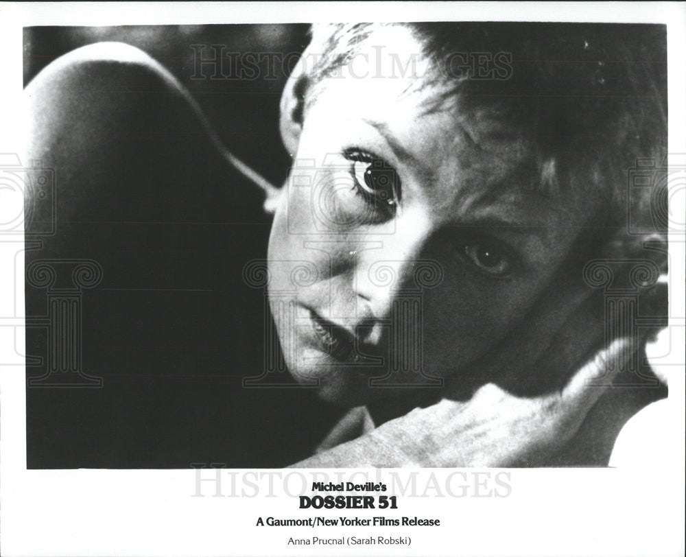 1978 Press Photo Anna Prucnal in &quot;Dossier 51&quot; - Historic Images