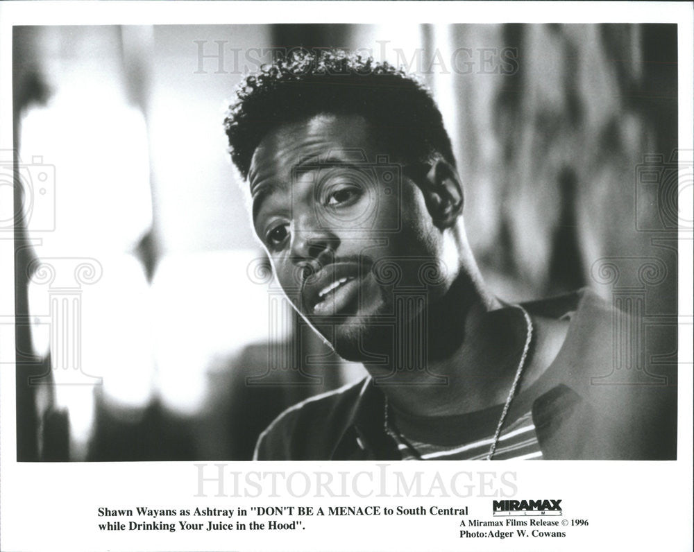 1996 Press Photo Film Don&#39;t Be A Menace To South Central While Drinking Your - Historic Images