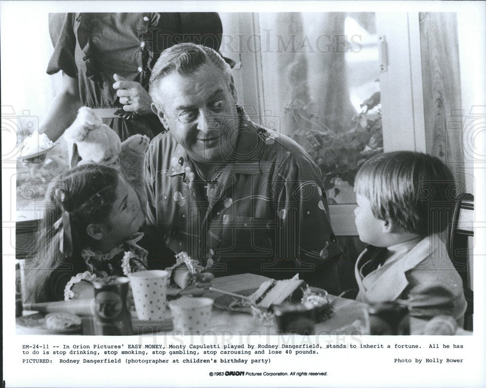 1983 Press Photo Rodney Dangerfield in &quot;Easy Money&quot; - Historic Images