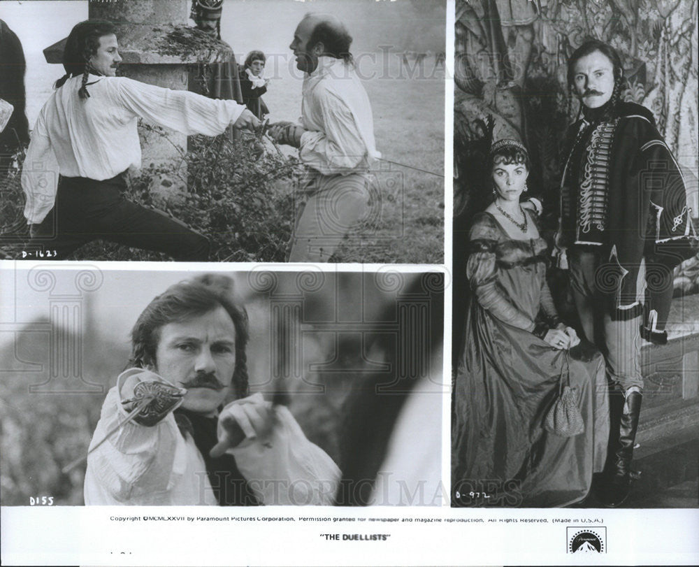 1977 Press Photo Harvey Keitel Stars In &quot;The Duellist&quot; - Historic Images