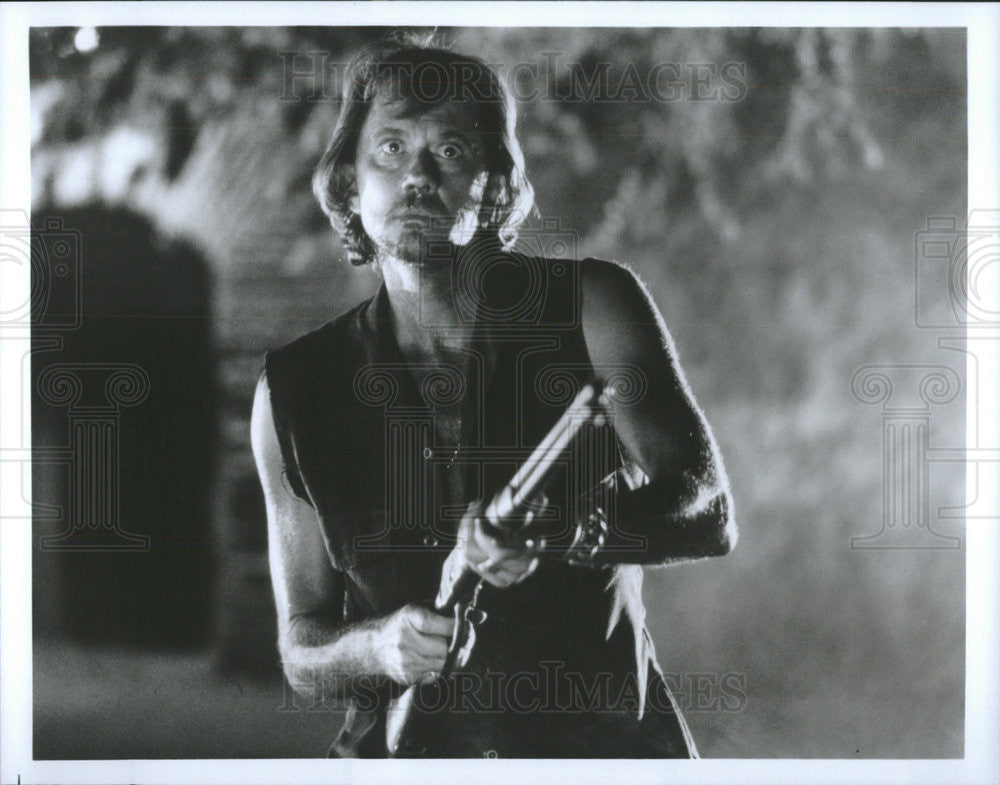 Press Photo Andrew Prine Stars As Harry Fontana In &quot;Eliminators&quot; - Historic Images