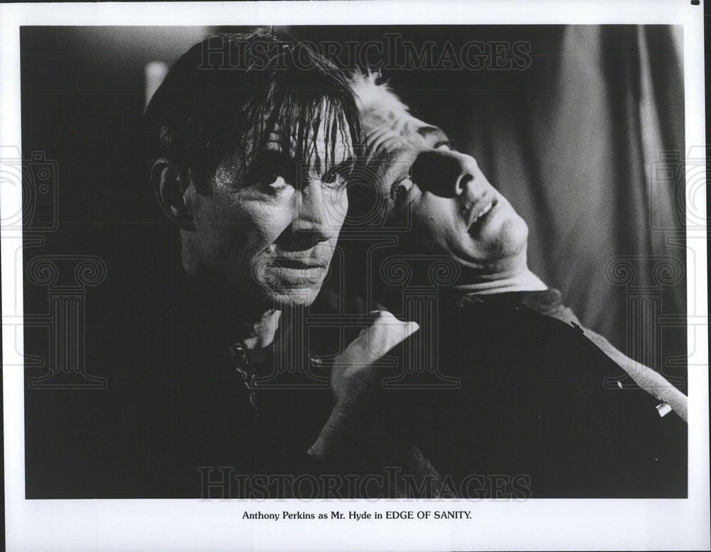 Press Photo Anthony Perkins As Mr. Hyde In "Edge Of Sanity" - Historic Images