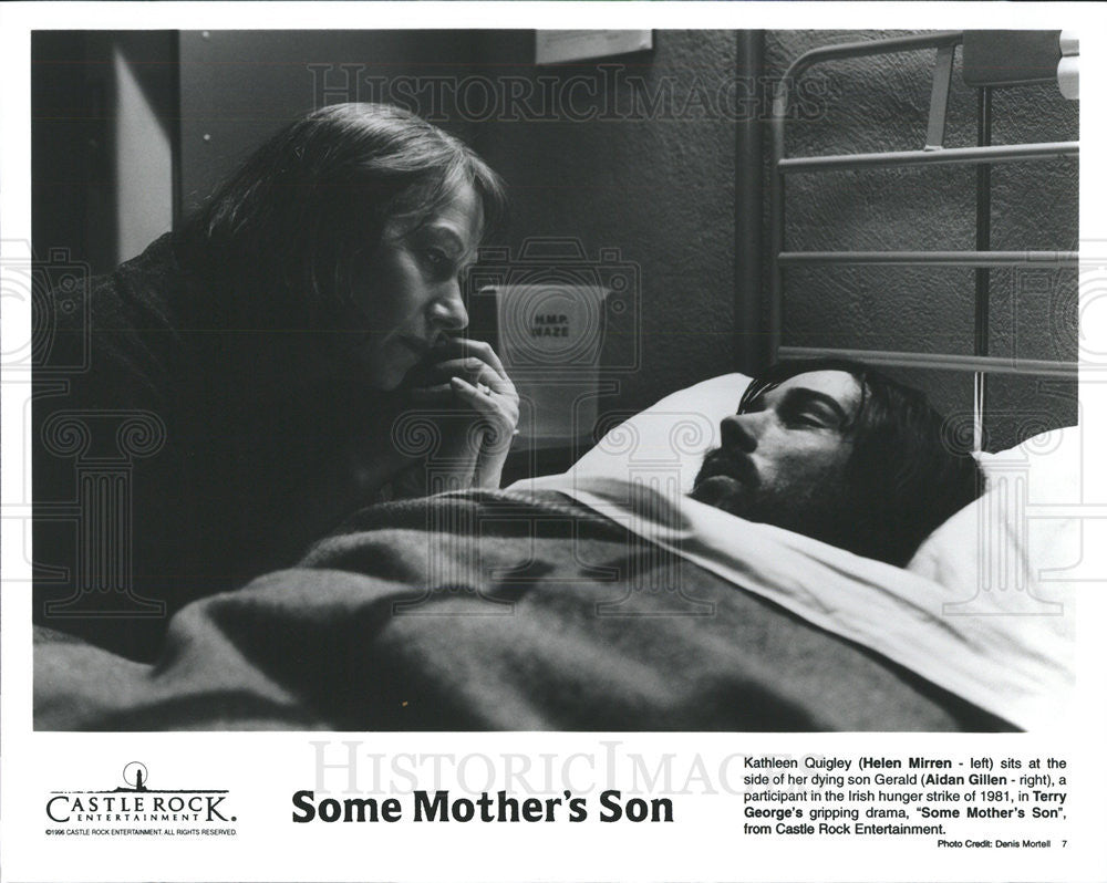 1996 Press Photo Helen Mirren, Aidan Gillen in &quot;Some Mother&#39;s Son&quot; - Historic Images