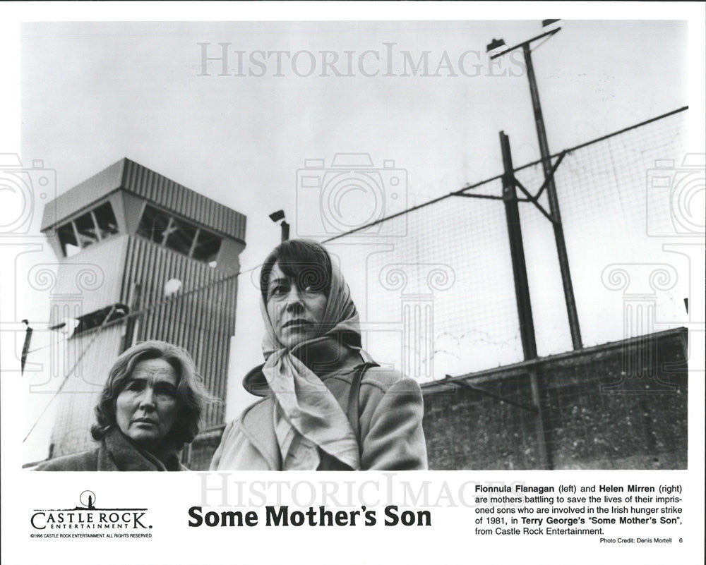 1996 Press Photo Fionnula Flanagan, Helen Mirren in &quot;Some Mother&#39;s Son&quot; - Historic Images