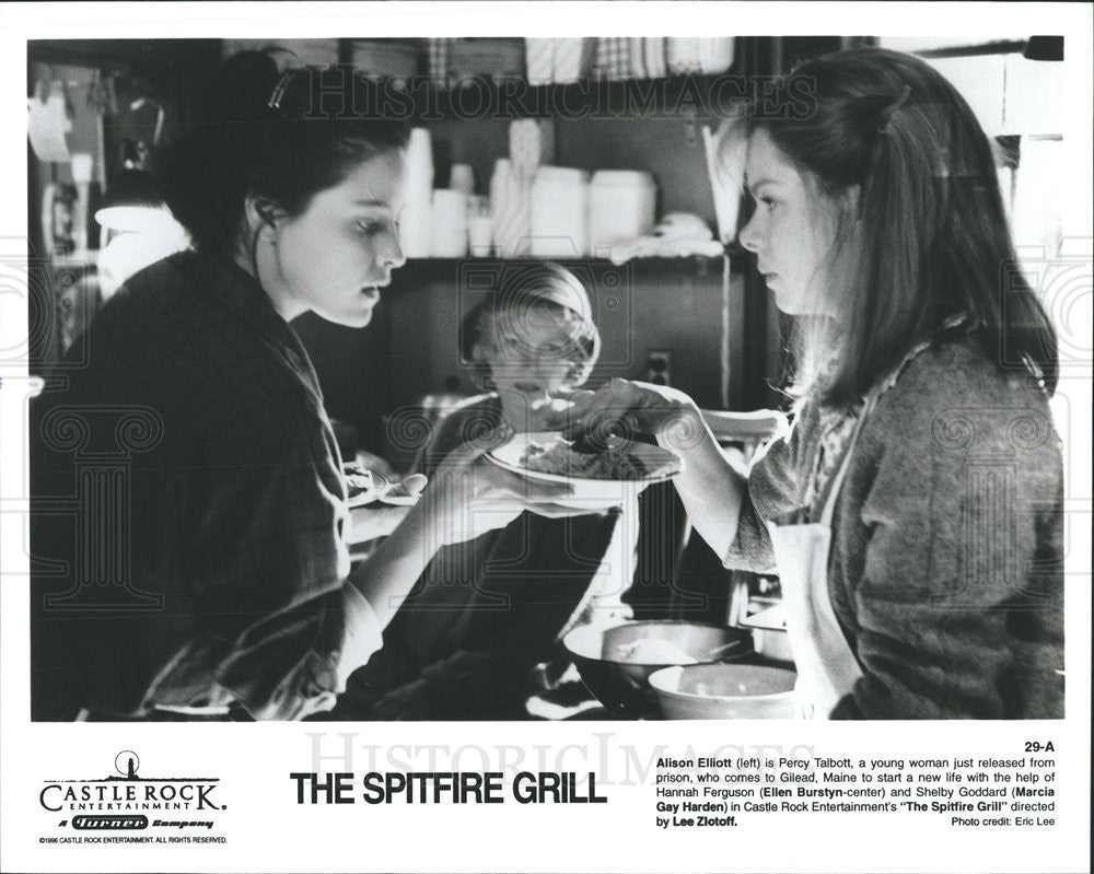 1996 Press Photo Alison Elliott, Ellen Burstyn & Marcia Gay Harden - Historic Images