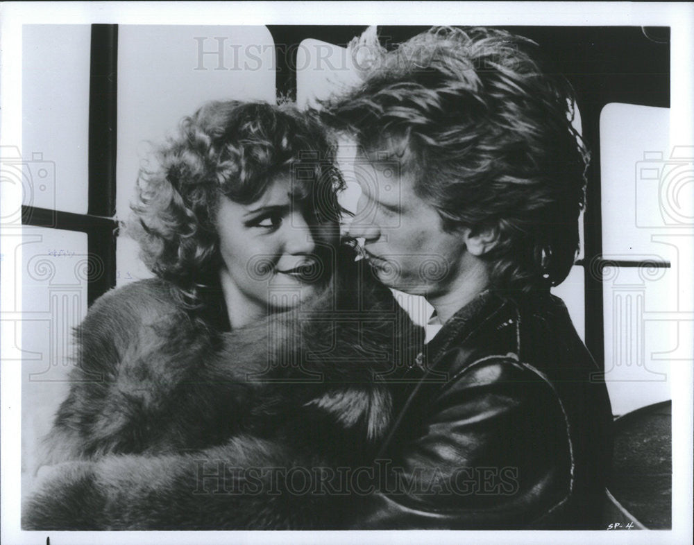 1981 Press Photo Renee Soutendijk, Hans Van Tongeren in &quot;Spetters&quot; - Historic Images