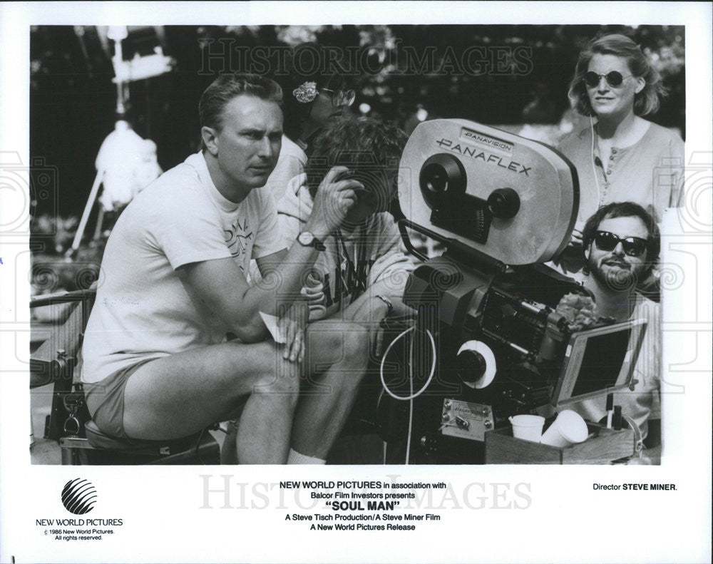 1986 Press Photo &quot;Soul Man&quot; Director Steve Miner - Historic Images