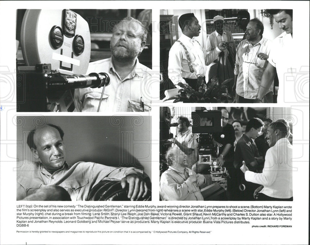 1992 Press Photo &quot;The Distinguished Gentleman&quot; Director Jonathan Lynn - Historic Images