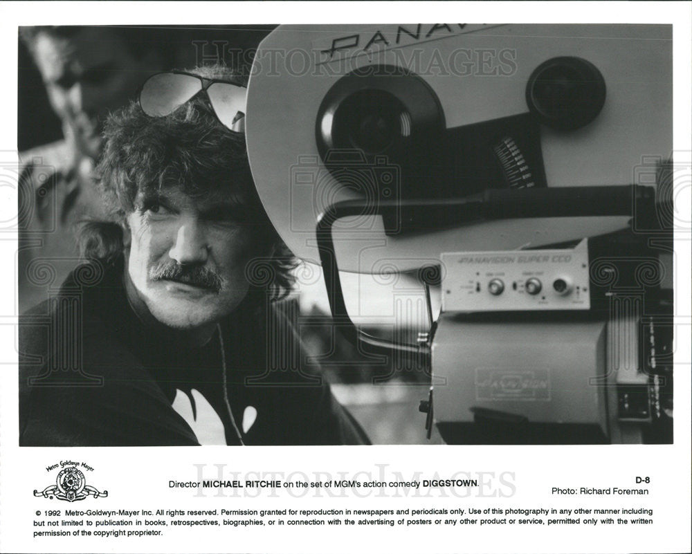 1992 Press Photo &quot;Diggstown&quot; Director Michael Ritchie - Historic Images