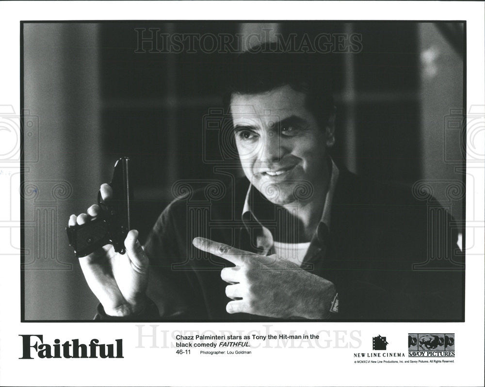 1996 Press Photo Faithful Chazz Palminteri - Historic Images