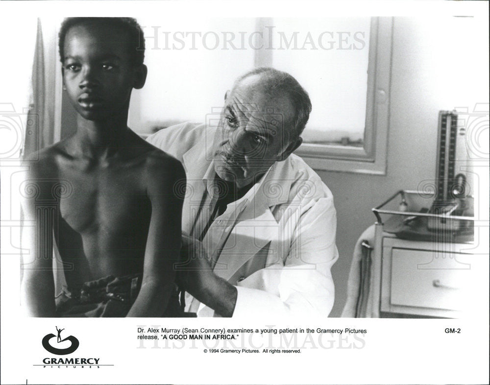 1994 Press Photo Sean Connery Stars As Dr. Alex Murray In &quot;A Good Man In Africa&quot; - Historic Images