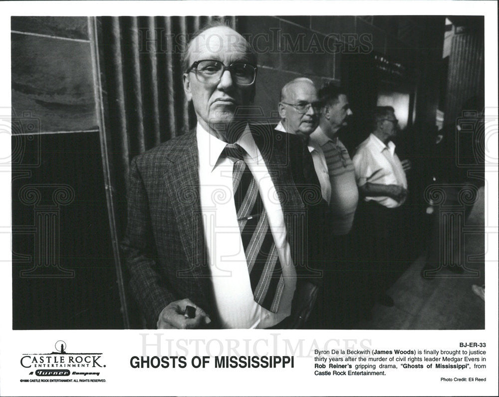 1996 Press Photo James Woods star in &quot;Ghosts of Mississippi&quot; - Historic Images