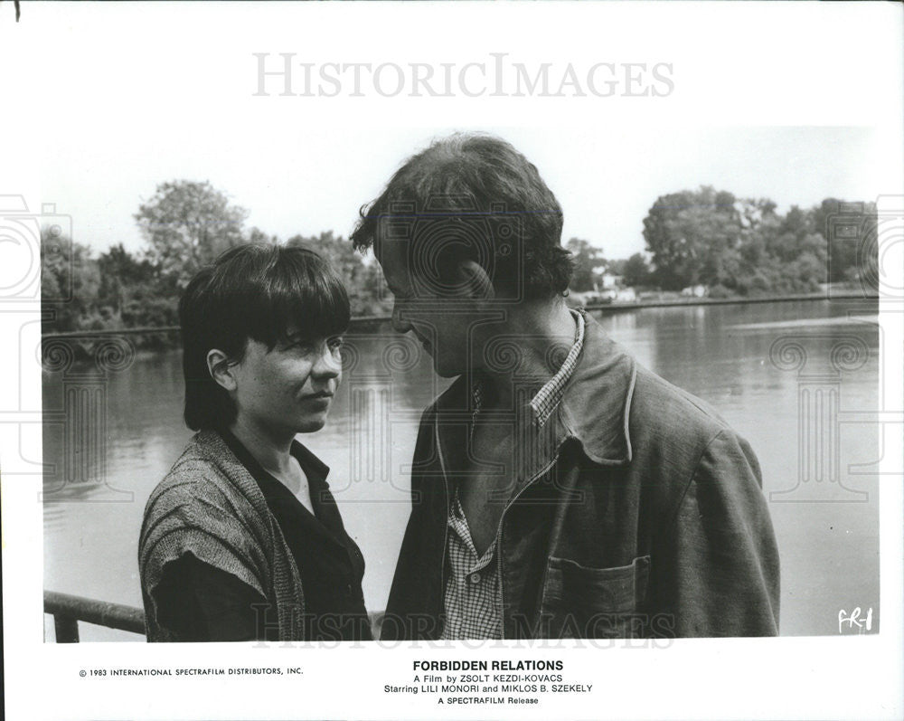 1983 Press Photo Lili Monori Actress Miklos B. Szekely Actor Forbidden Relations - Historic Images