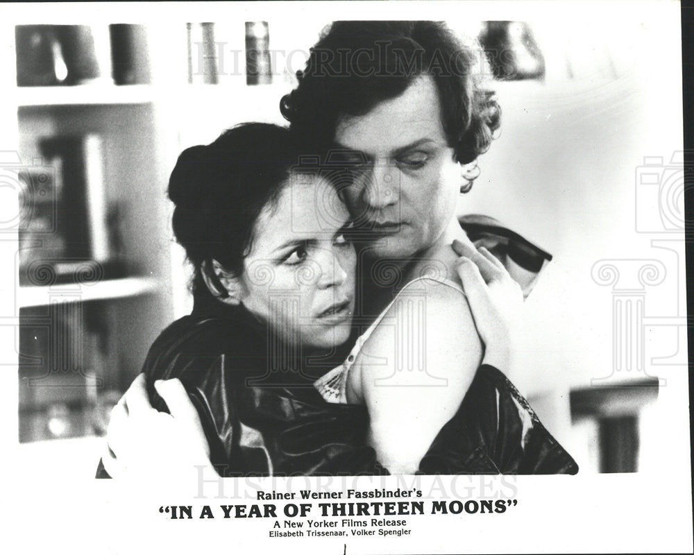 Press Photo Elisabeth Trissenaar Volker Spengler Actors Year Thirteen Moons - Historic Images