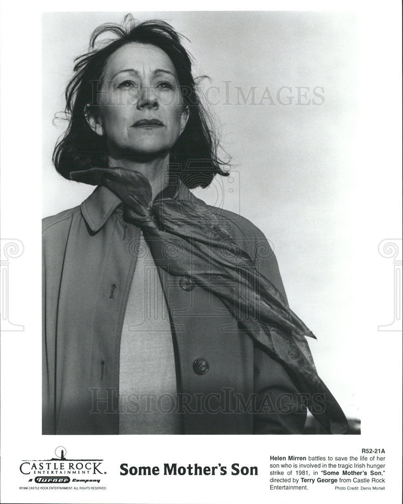 1996 Press Photo Helen Mirren Actress Some Mother&#39;s Son - Historic Images