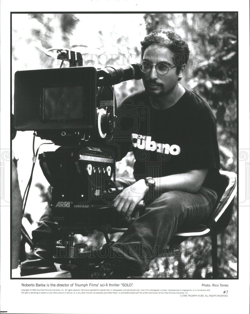 1996 Press Photo &quot;Solo&quot; Director Noberto Barba - Historic Images