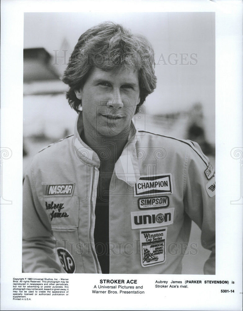 1983 Press Photo Parker Stevenson in &quot;Stroker Ace&quot; - Historic Images