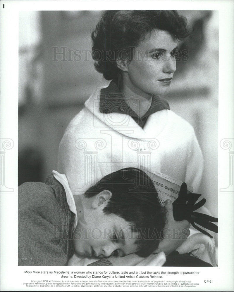 1983 Press Photo Miou Actress Entre Nous - Historic Images