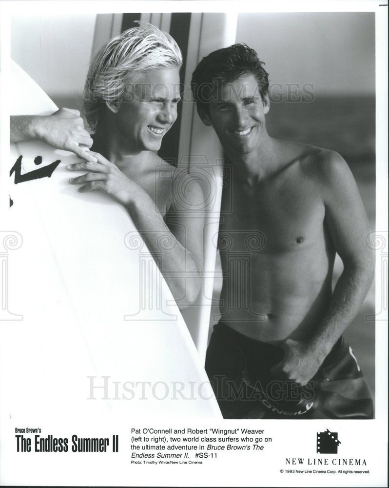 1993 Press Photo Pat O&#39;Connell Robert Weaver Actors Endless Summer II - Historic Images