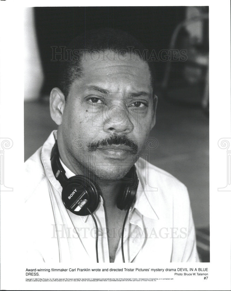 1995 Press Photo Carl Franklin Wrote And Directed &quot;Devil In A Blue Dress&quot; - Historic Images