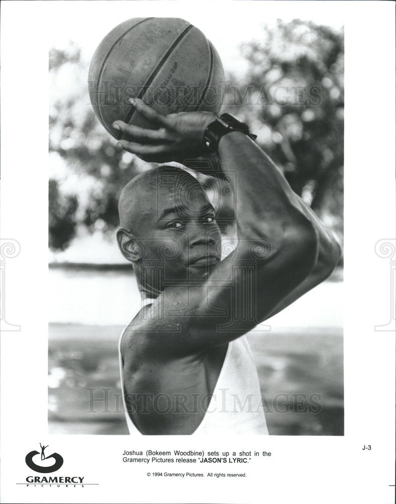 1994 Press Photo Bokeem Woodbine stars in &quot;Jason&#39;s Lyric&quot; - Historic Images