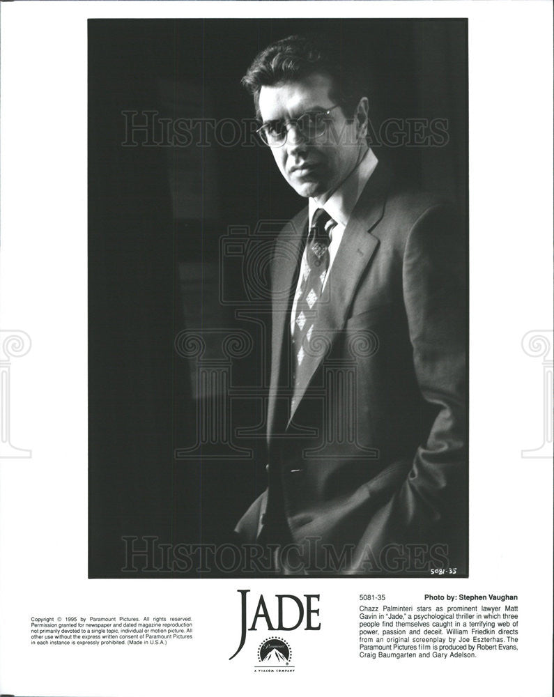 1995 Press Photo Chazz Palminteri in &quot;Jade&quot; - Historic Images