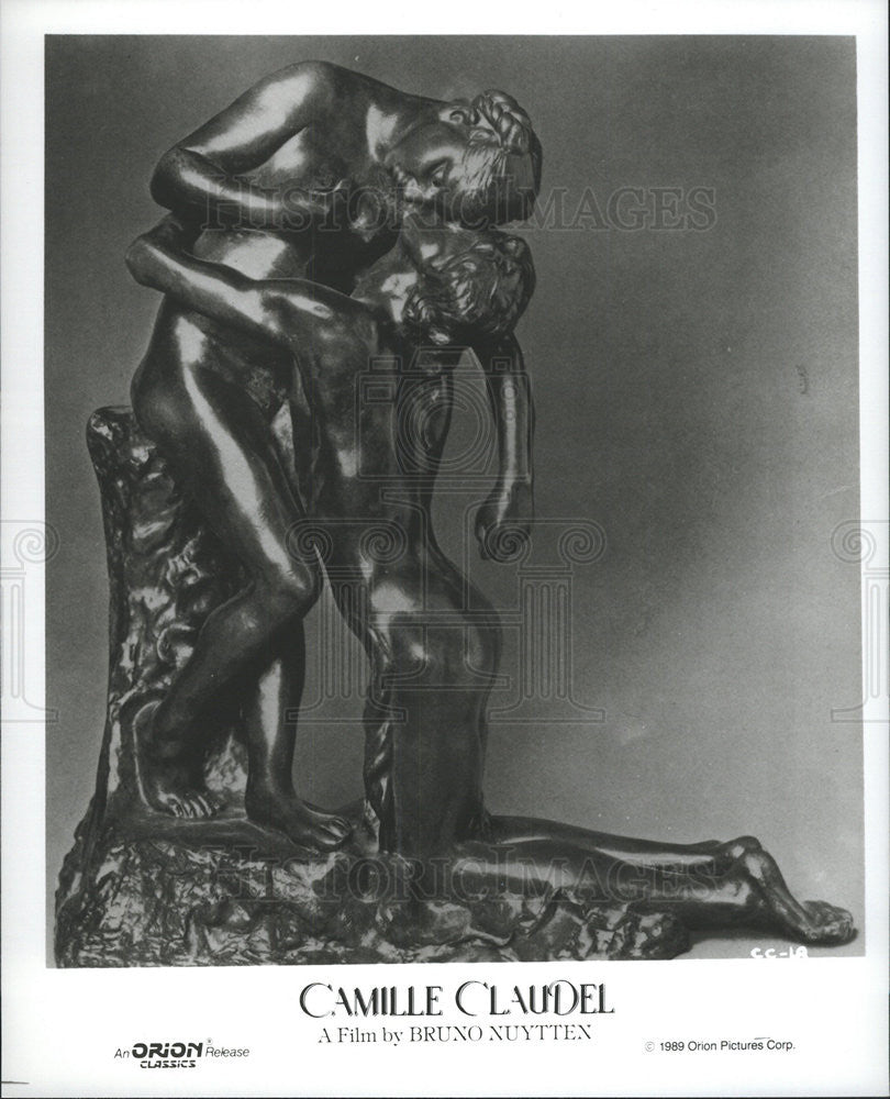 1989 Press Photo Cacountala Abandonment Camille Claudel Bronze Statue - Historic Images