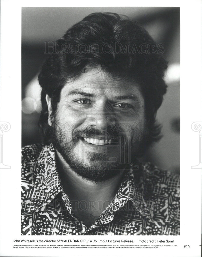 1993 Press Photo &quot;Calendar Girl&quot; Director John Whitesell - Historic Images