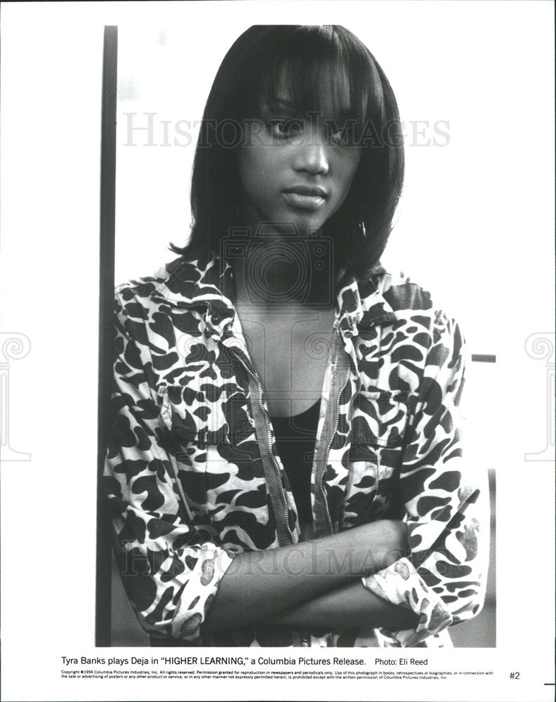 1994 Press Photo Tyra Banks in &quot;Higher Learning&quot; - Historic Images