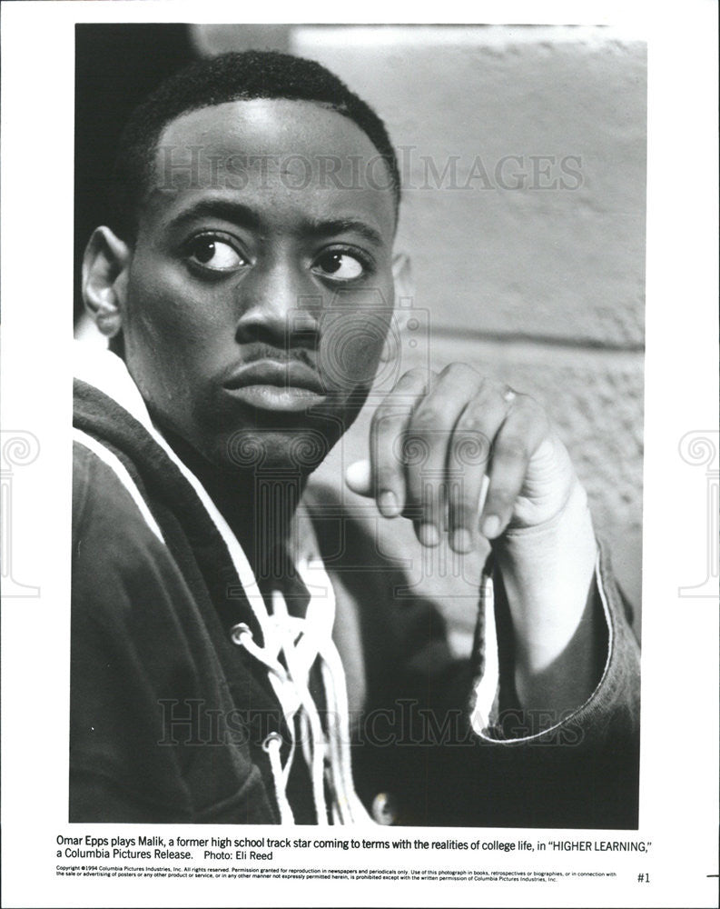 1994 Press Photo Omar Epps as Malik in &quot;Higher Learing&quot; - Historic Images