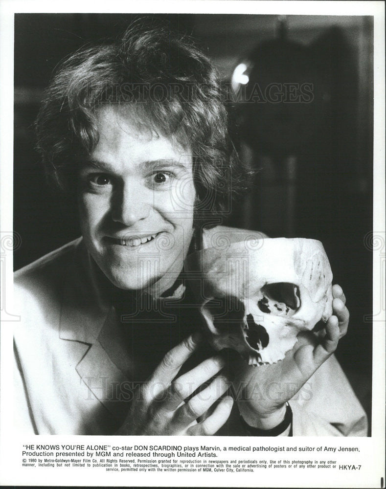 1980 Press Photo Don Scardino He Knows You're Alone - Historic Images