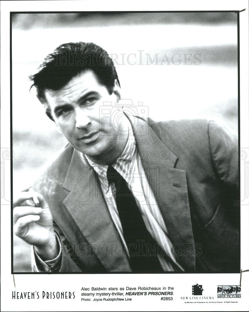 1996 Press Photo Alec Baldwin Heaven's Prisoners - Historic Images