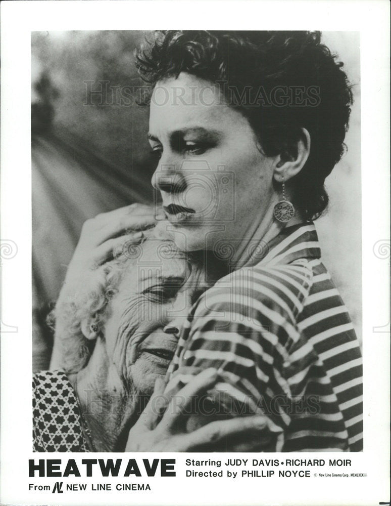 1982 Press Photo Judy Davis in &quot;Heatwave&quot; - Historic Images