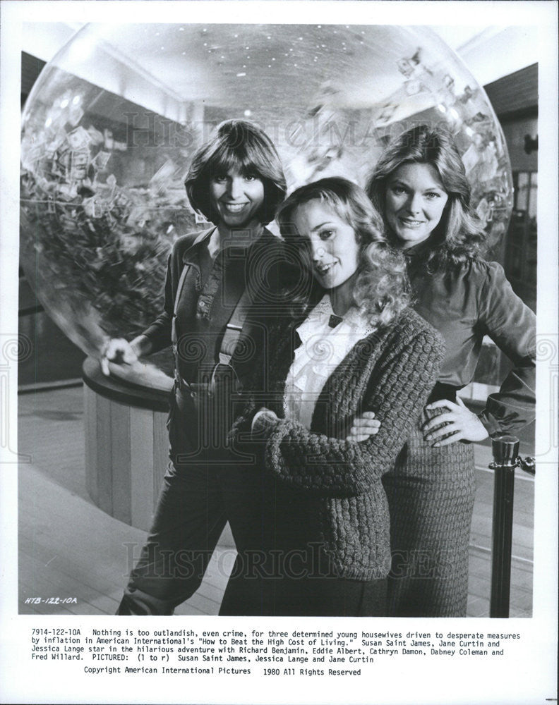 1980 Press Photo Film How to Beat the High Cost of Living Susan Saint James - Historic Images